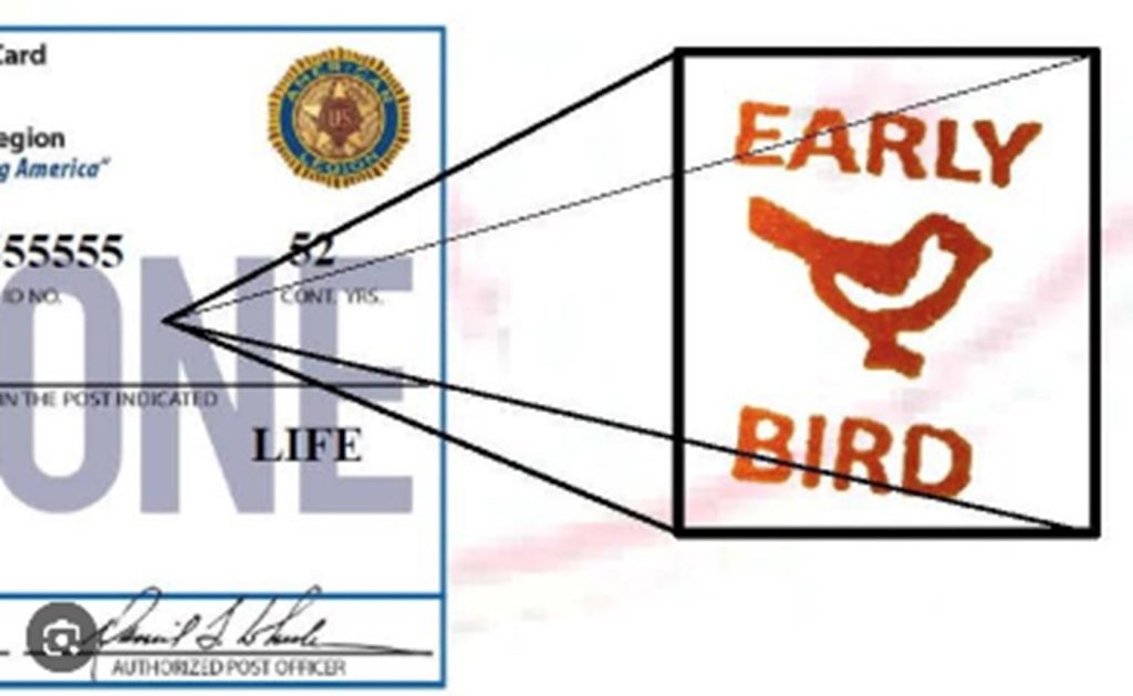 Early Bird Callout